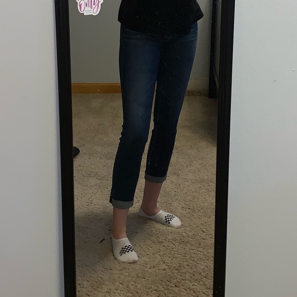 cropped blue jeans - Picture 2 of 3